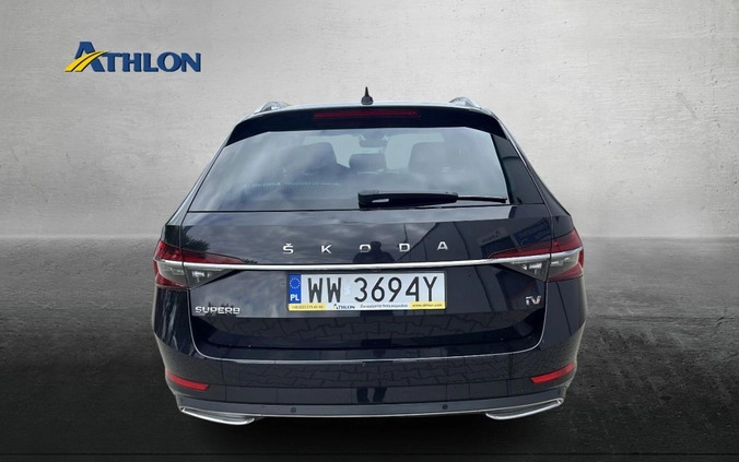 Skoda Superb cena 120000 przebieg: 124909, rok produkcji 2021 z Obrzycko małe 407